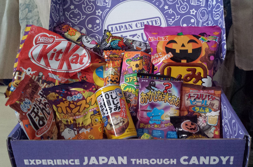 Japan Crate October All snacks