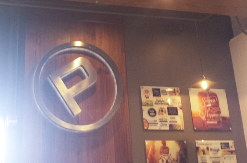 Inside Pieology art and logo